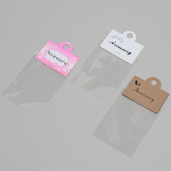 Accessory 접지 OPP 헤더 크라프트 중 5.5x7 200EA