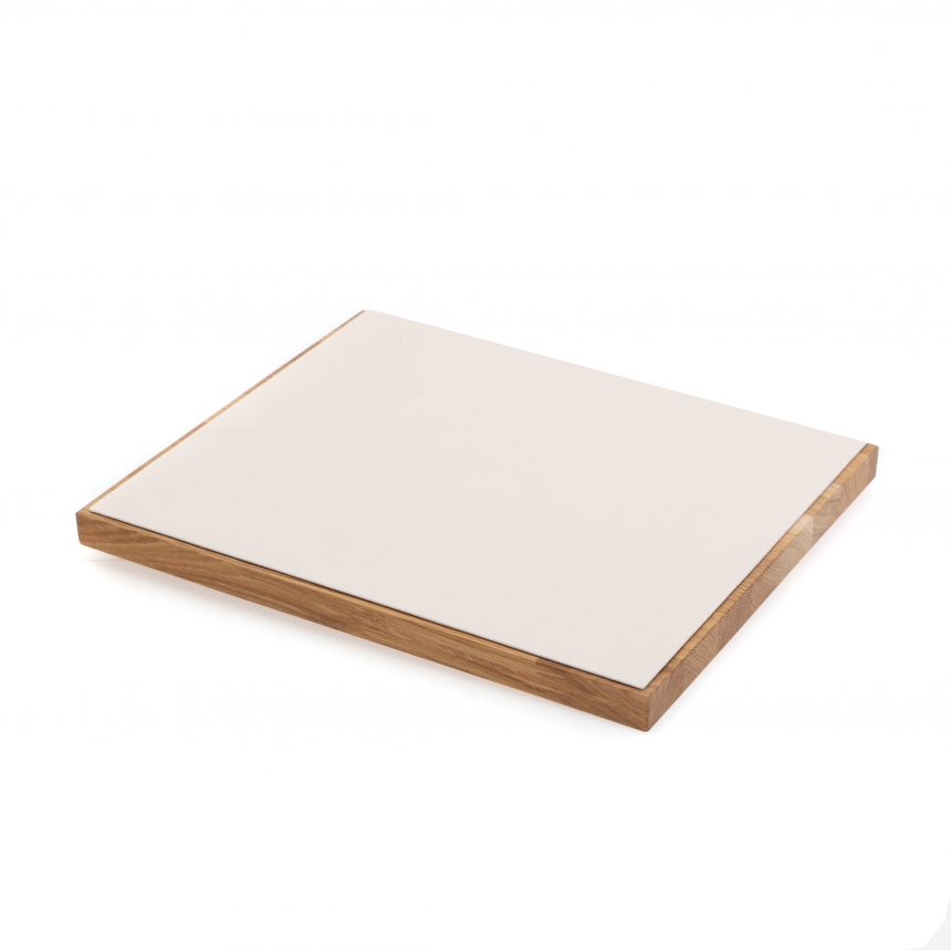원목 사각 목침 다용도 진열대 아이보리 특대 30x25x1.7