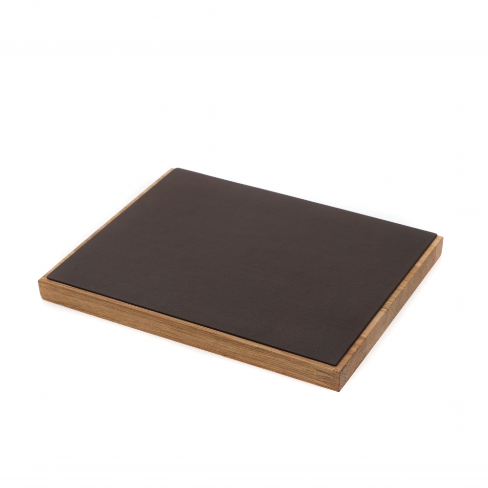 원목 사각 목침 다용도 진열대 브라운 대 25x20x1.7
