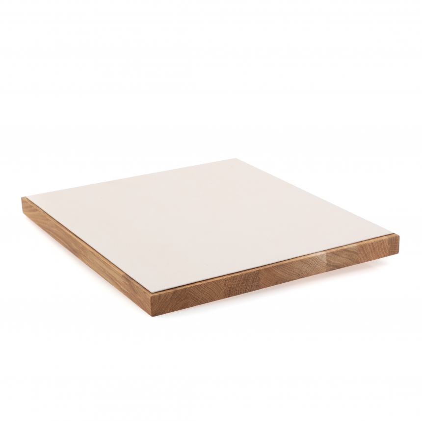 원목 사각 목침 다용도 진열대 아이보리 특대 30x25x1.7