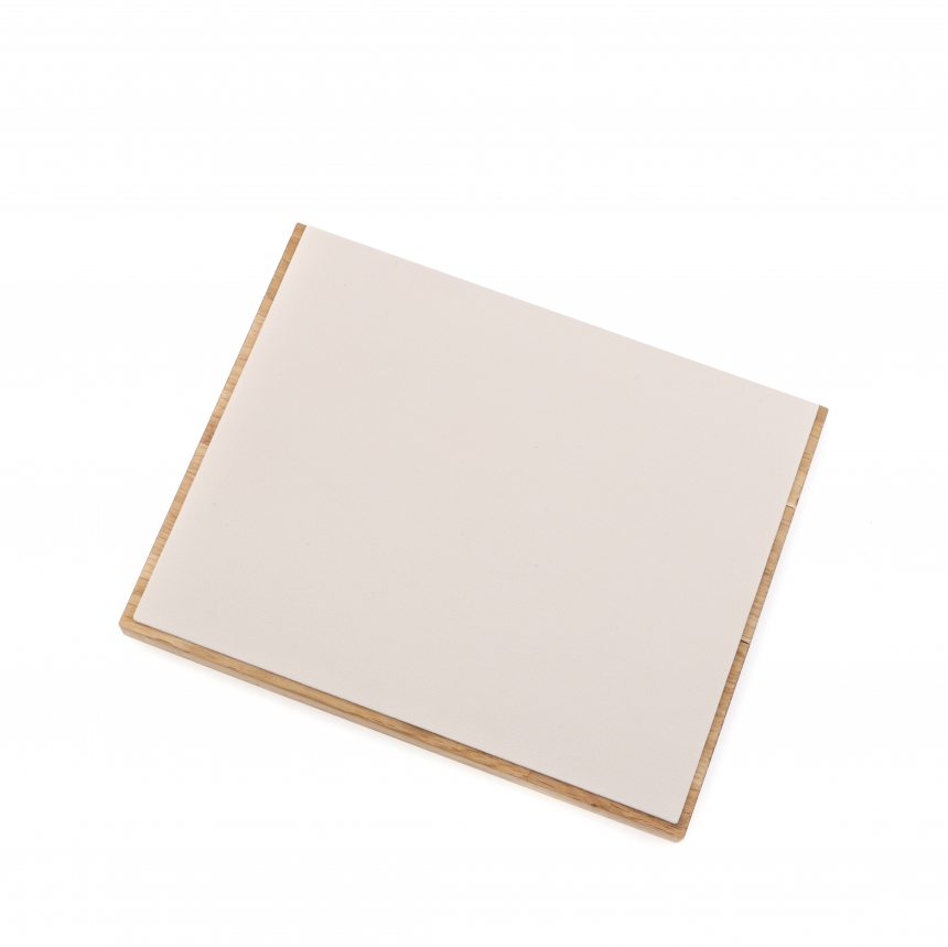 원목 사각 목침 다용도 진열대 아이보리 대 25x20x1.7