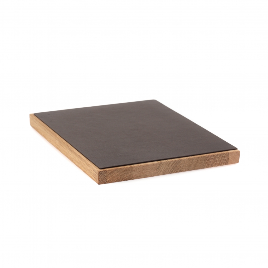 원목 사각 목침 다용도 진열대 브라운 대 25x20x1.7