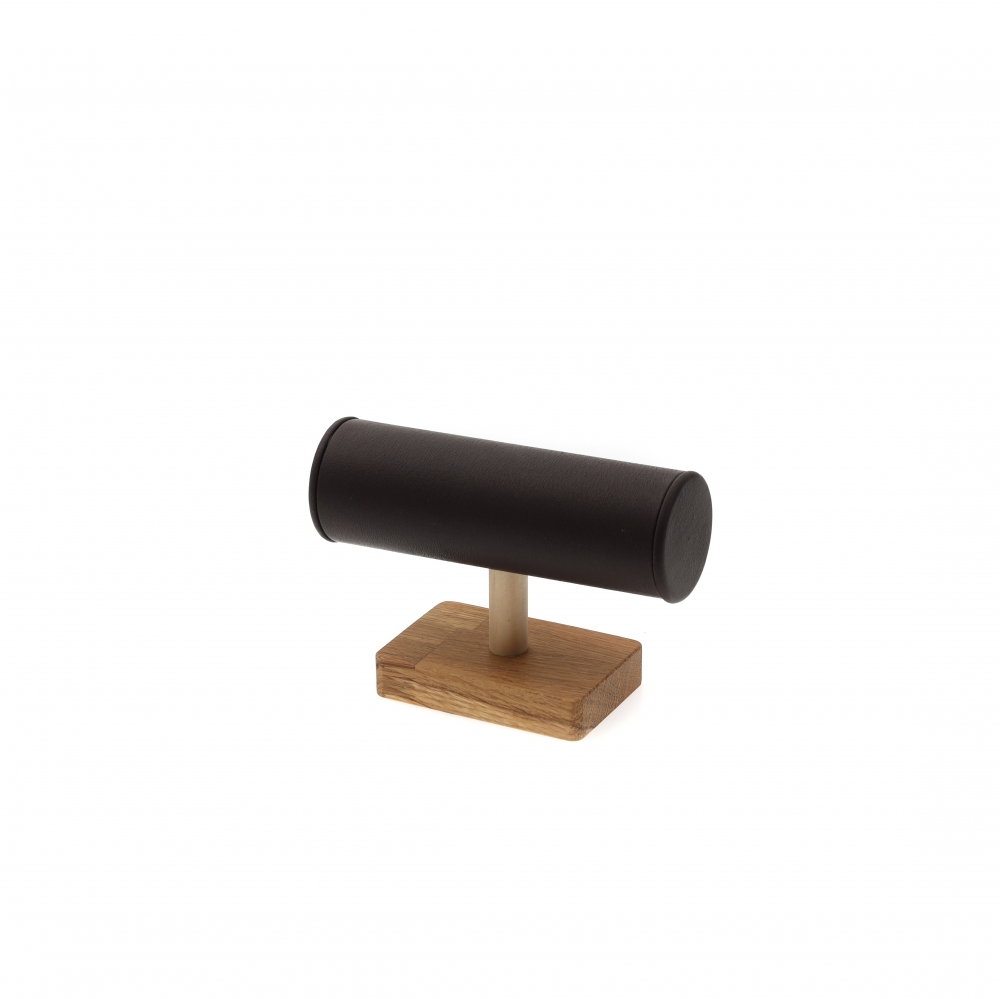 원목 T자 팔찌 진열대 브라운 소 15x6x10.5