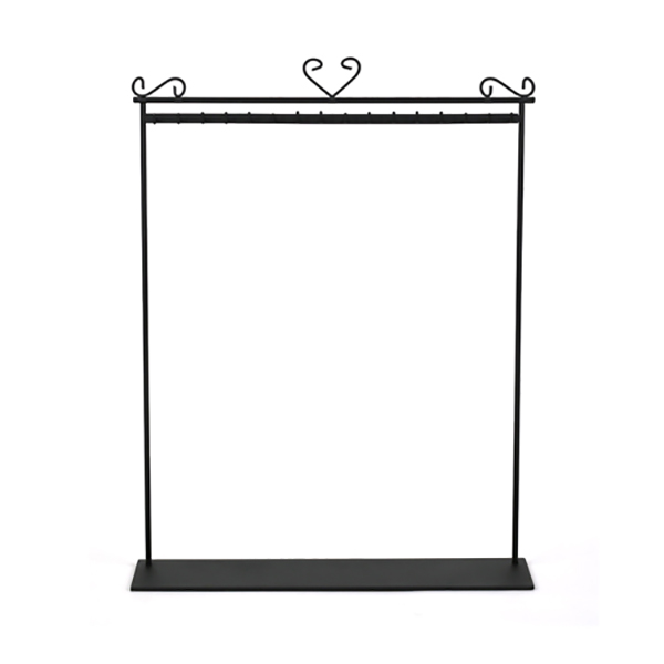 엔틱 롱 목걸이 진열대 블랙 42x10x55