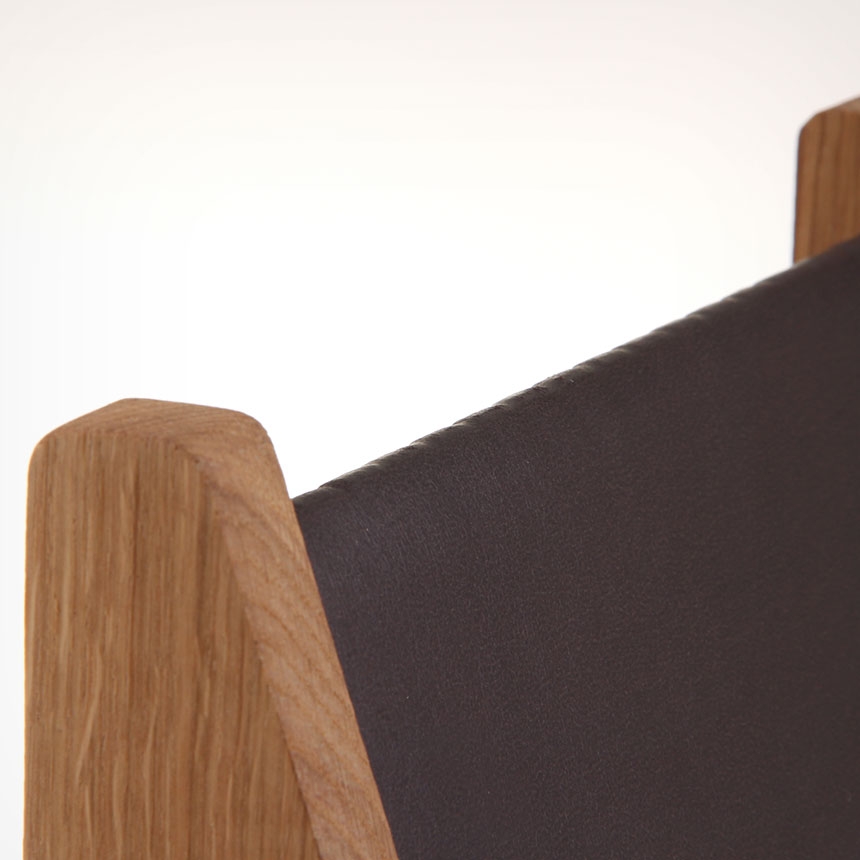 원목 경사 목걸이 진열대 브라운 소 26.5x13x30.5