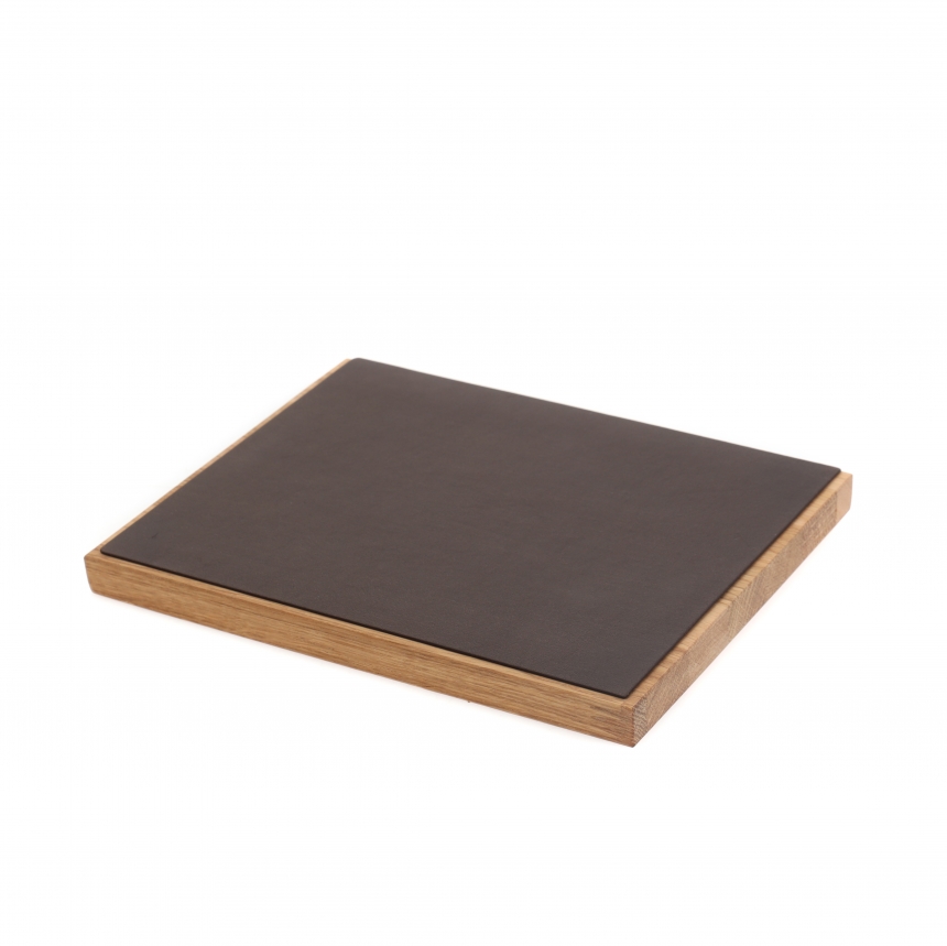 원목 사각 목침 다용도 진열대 브라운 대 25x20x1.7