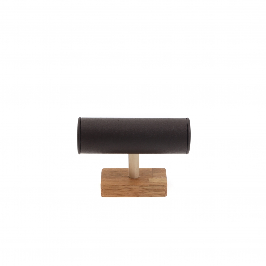 원목 T자 팔찌 진열대 브라운 소 15x6x10.5