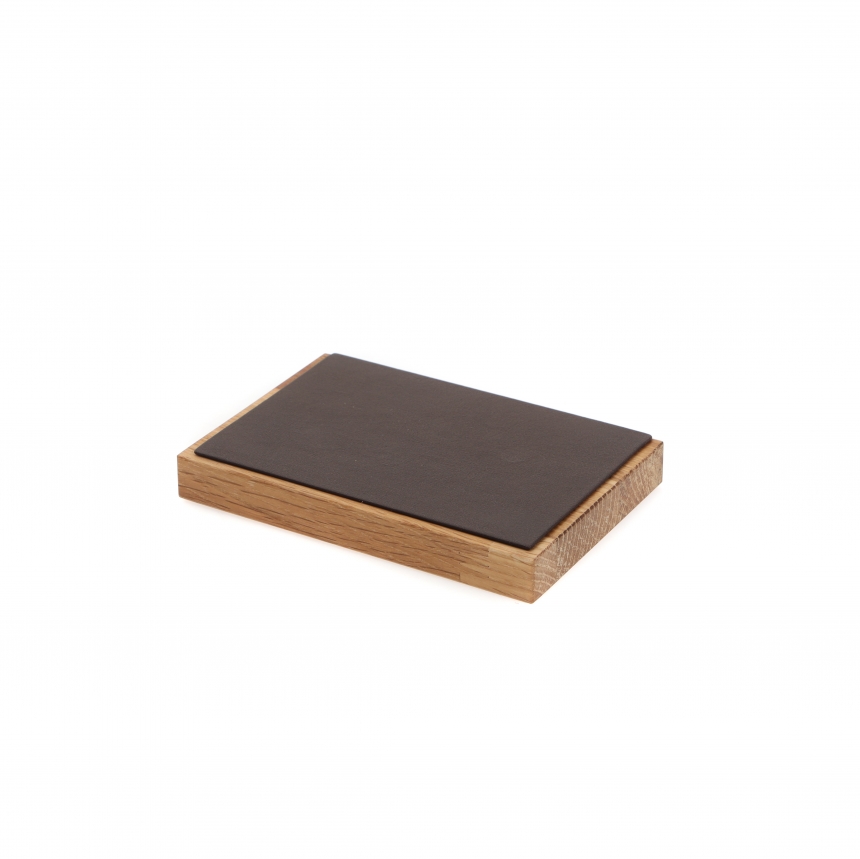 원목 사각 목침 다용도 진열대 브라운 소 15x10x1.7