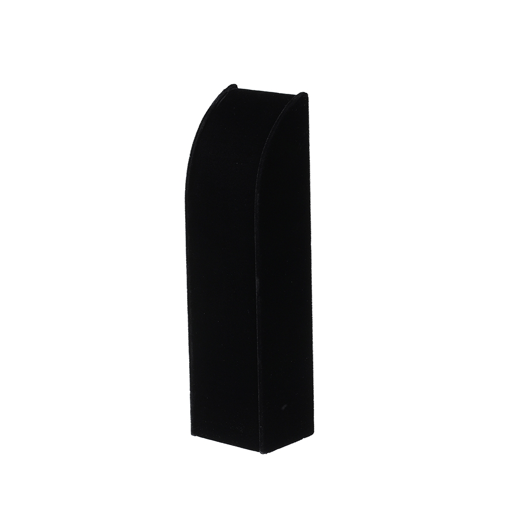 벨벳 일자형 목걸이 진열대 블랙 대 10x8x35.5
