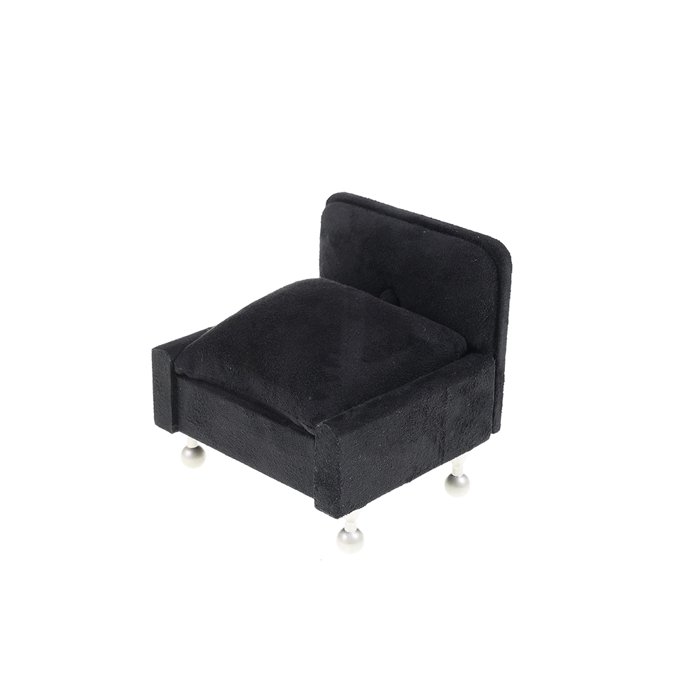 벨벳 럭셔리 소파 쿠션 1조 팔찌 시계 진열대 블랙 소 11.5x11x11.5