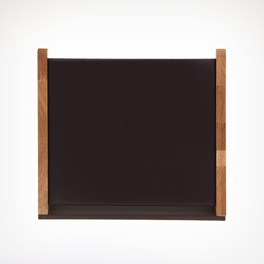 원목 경사 목걸이 진열대 브라운 대 36x13x30.5