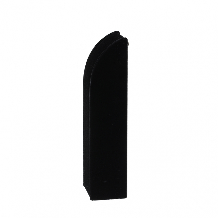벨벳 일자형 목걸이 진열대 블랙 대 10x8x35.5