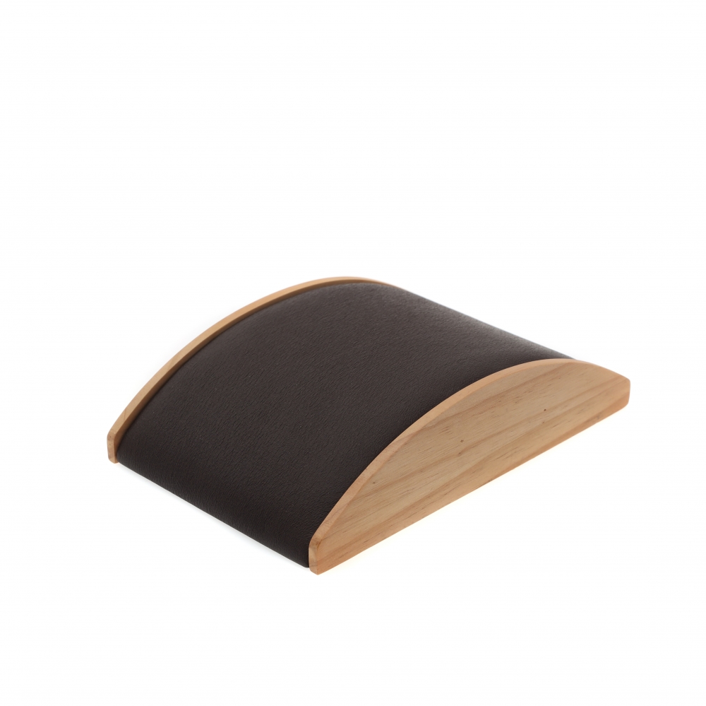 원목 반원 팔찌 진열대 브라운 12x18x4.8