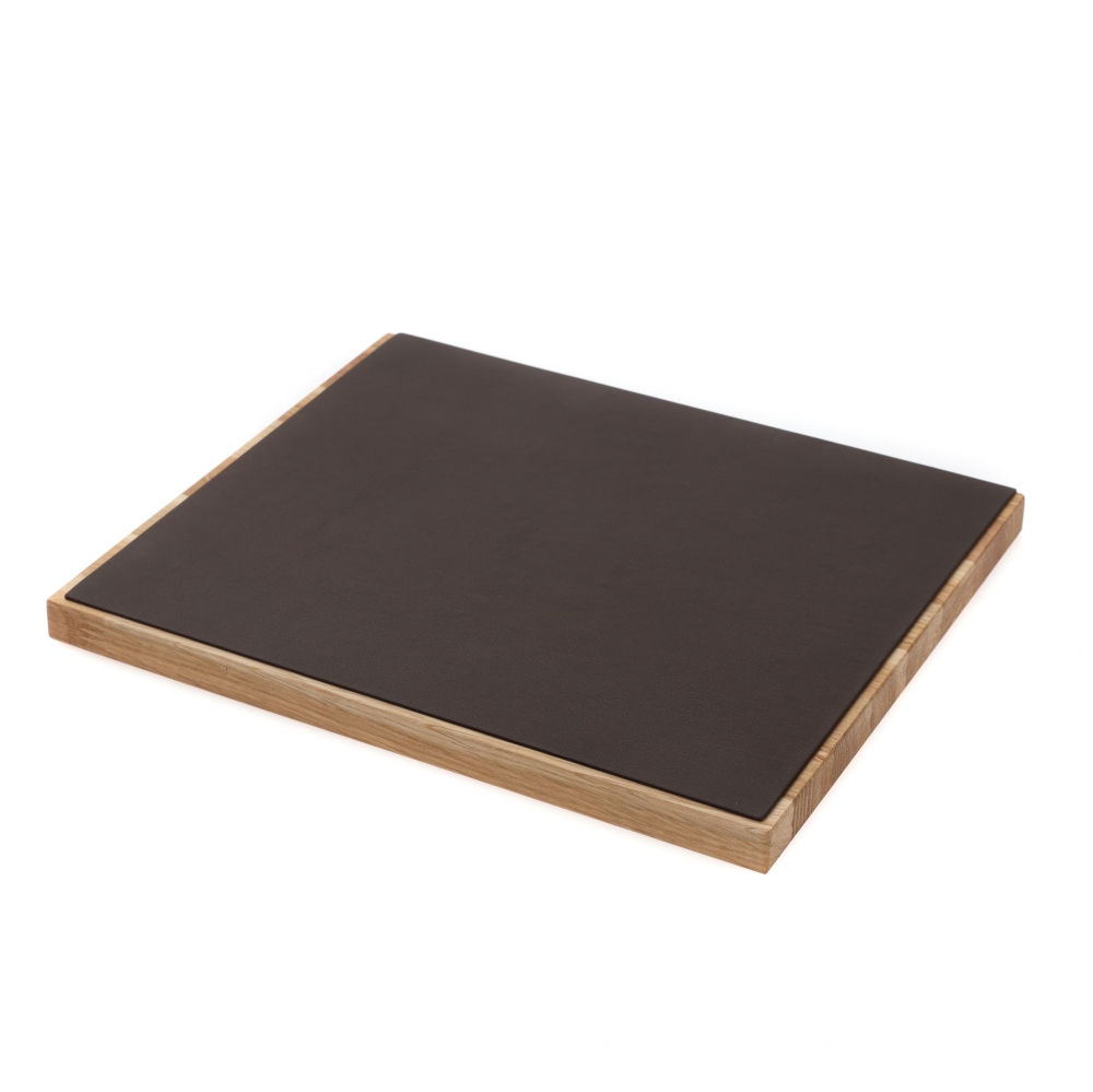 원목 사각 목침 다용도 진열대 브라운 특대 30x25x1.7