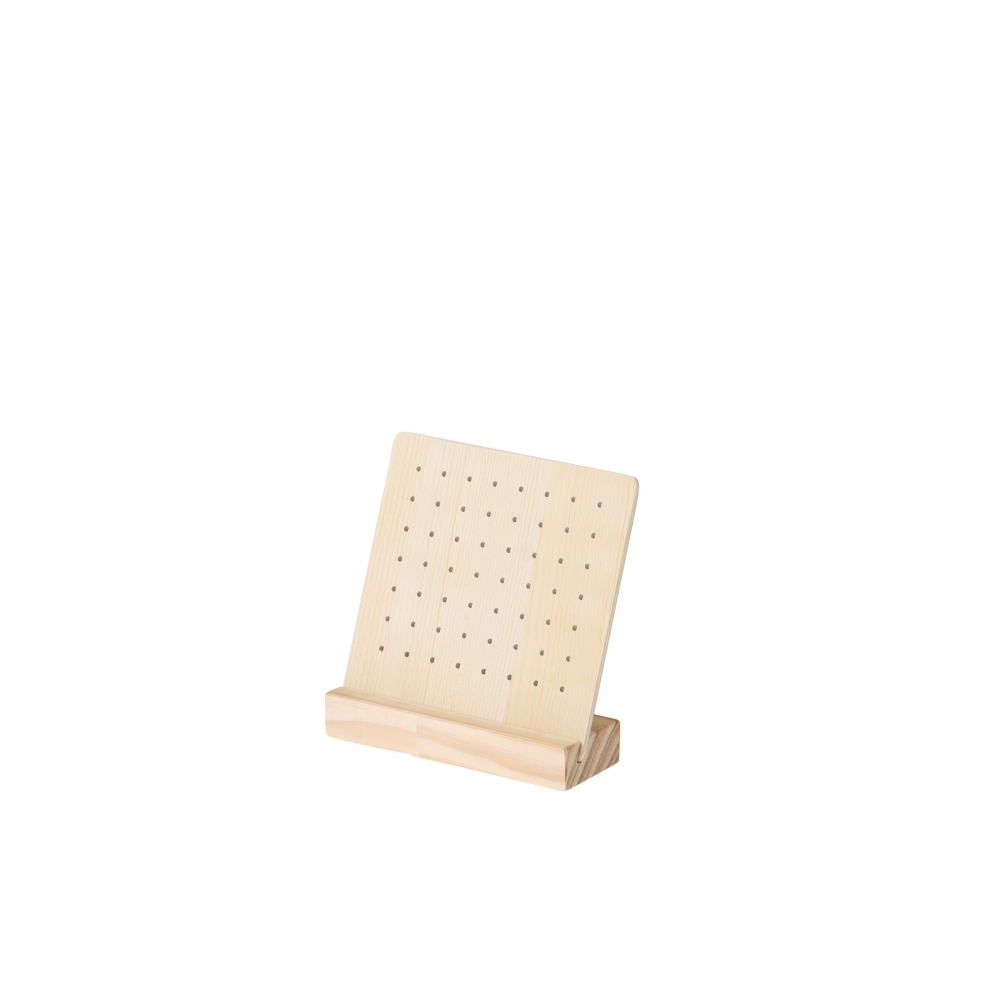 원목 타공 귀걸이 피어싱 진열대 소 12.5x4.5x12.5