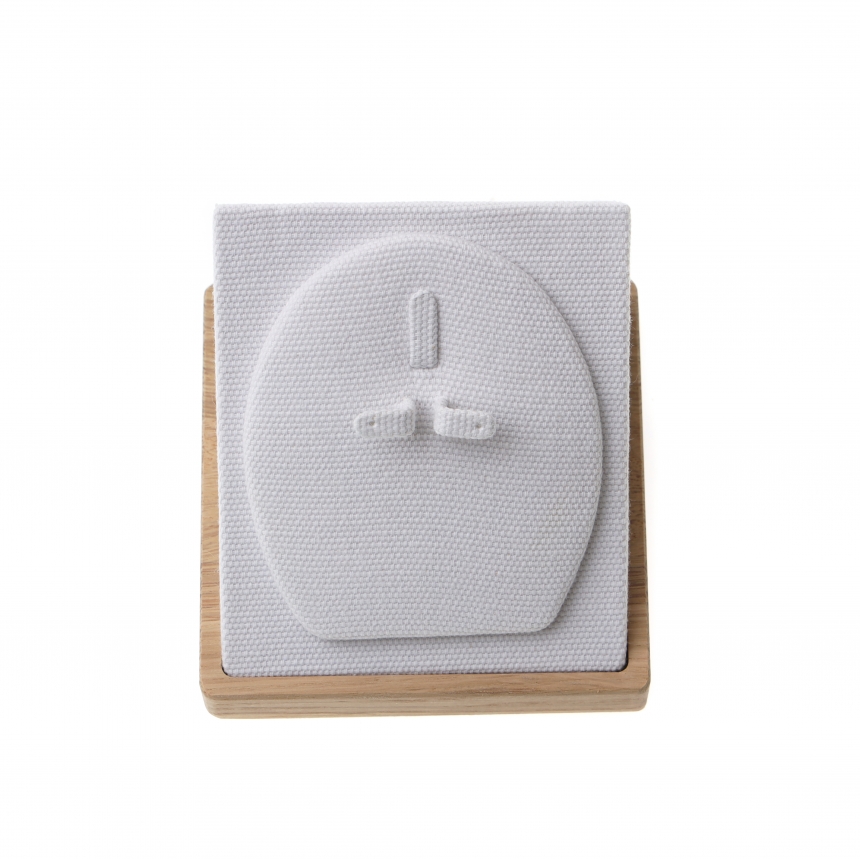 내추럴 원목 캔버스 경사형 세트 진열대 10x10x7.5
