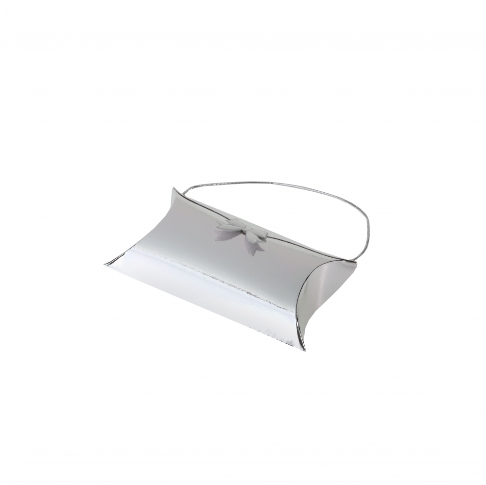 손잡이끈 리본 쥬얼리 베개상자 은박 중 11.5x8x3cm 50장