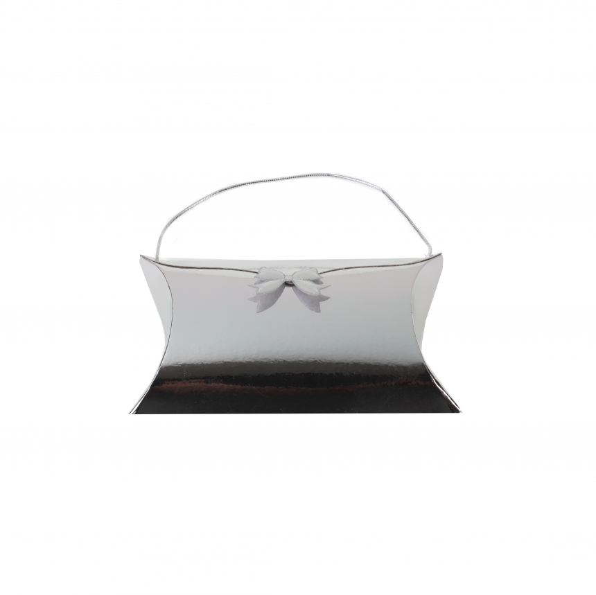 손잡이끈 리본 쥬얼리 베개상자 은박 중 11.5x8x3cm 50장