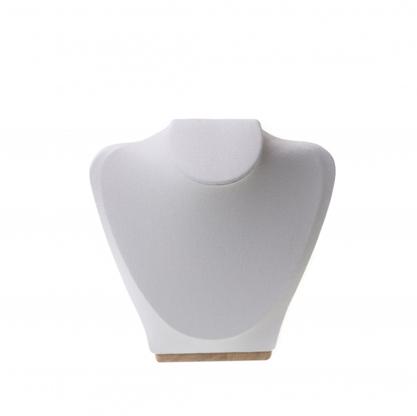 내추럴 원목 캔버스 사각 목걸이 마네킹 진열대 대 22x12x31