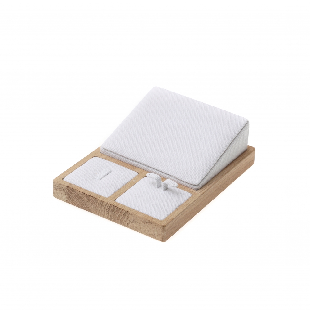 내추럴 원목 캔버스 고급 세트 진열대 12x16x5