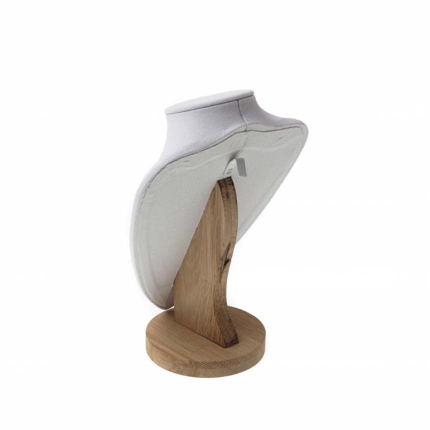 내추럴 원목 캔버스 삼각 목걸이 마네킹 진열대 대 21x12x27.5