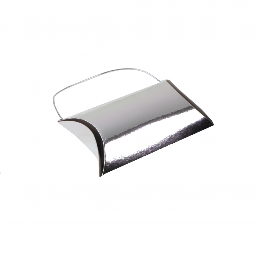 손잡이끈 리본 쥬얼리 베개상자 은박 중 11.5x8x3cm 50장