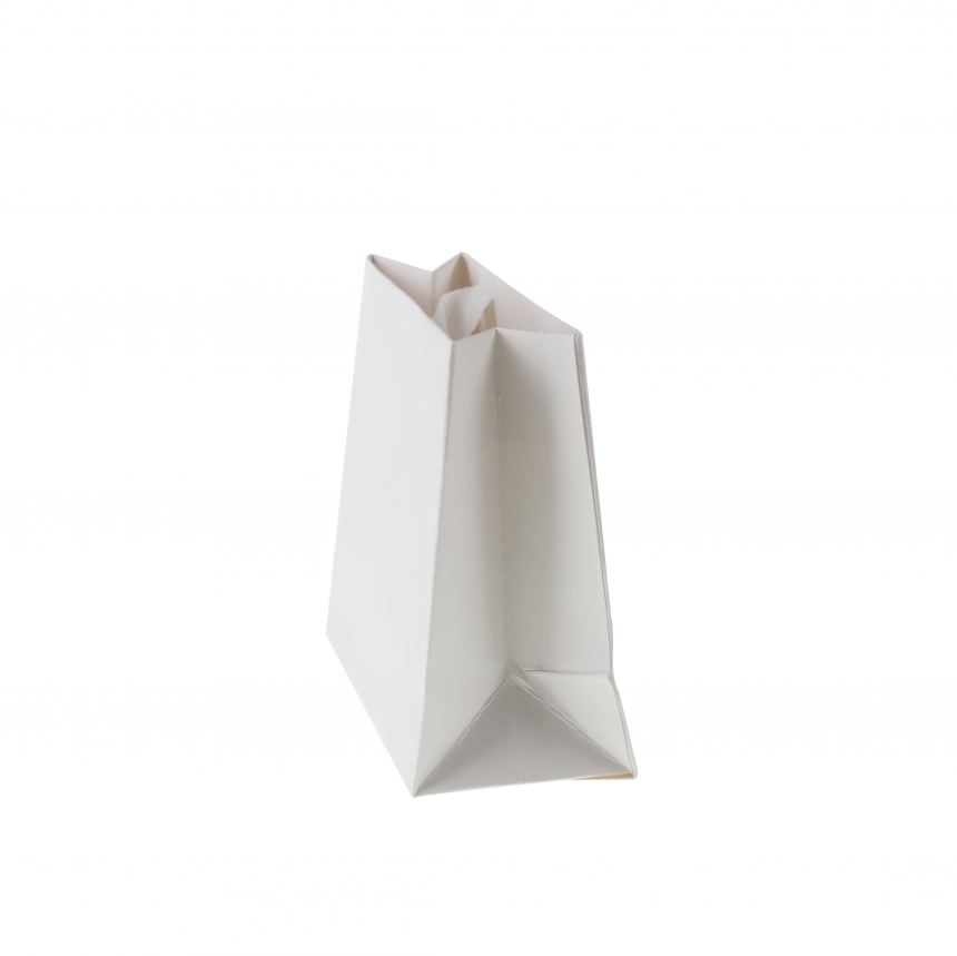 화이트 가로형 쇼핑백 15x6x12 10장