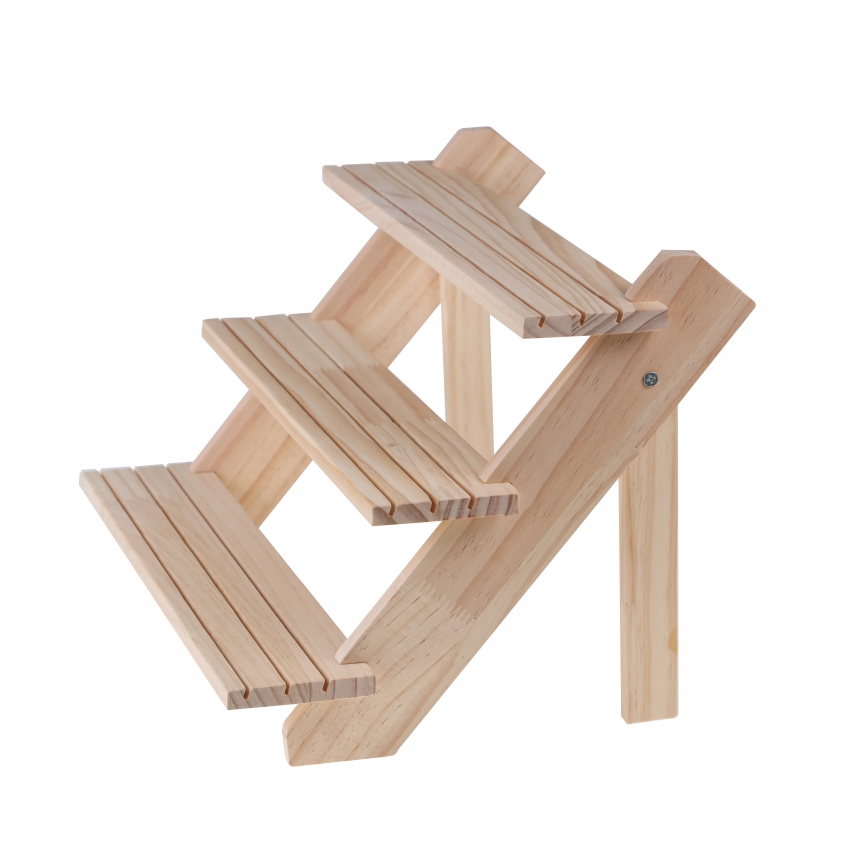 원목 꽂이판 3단 계단식 귀걸이 진열대 39x29x26 꽂이 별매