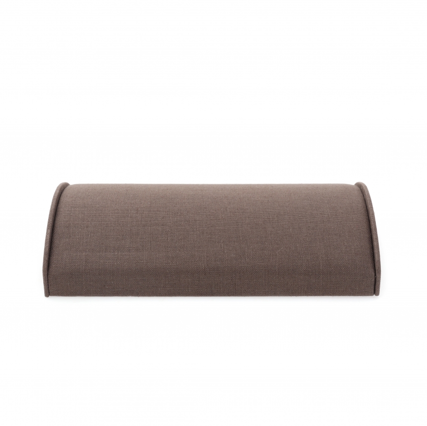 린넨 반원 팔찌 진열대 브라운 30x20x6.5