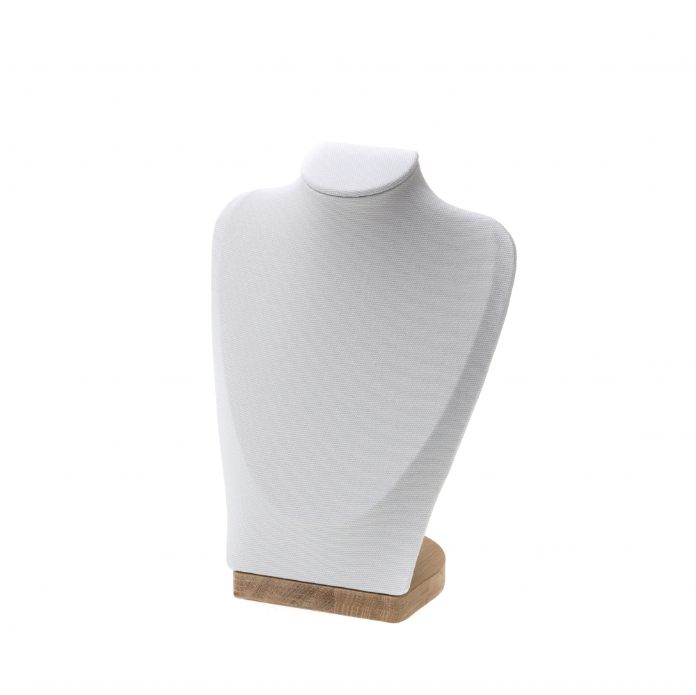 내추럴 원목 캔버스 사각 목걸이 마네킹 진열대 대 22x12x31
