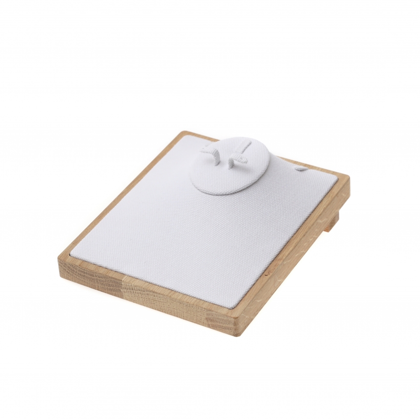 내추럴 원목 캔버스 모던 세트 진열대 14x17x3.5