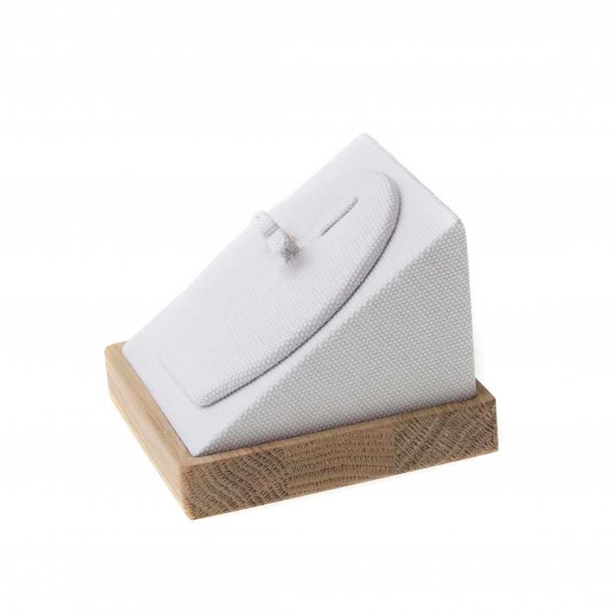 내추럴 원목 캔버스 경사형 세트 진열대 10x10x7.5