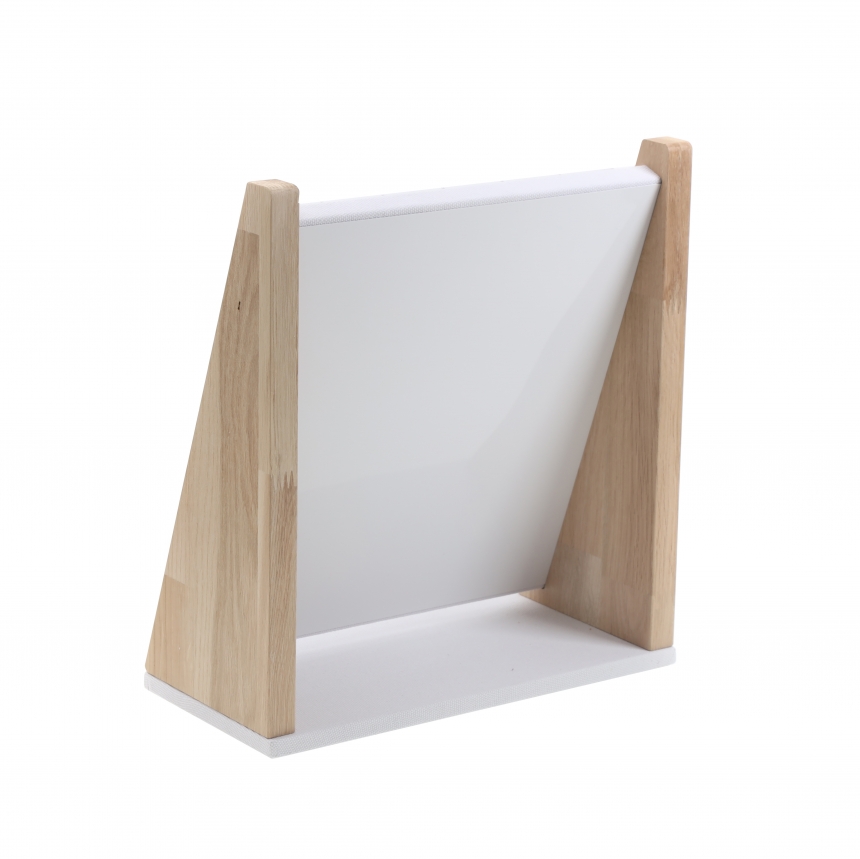 내추럴 원목 캔버스 24구 귀걸이 진열대 27.7x13x30.5