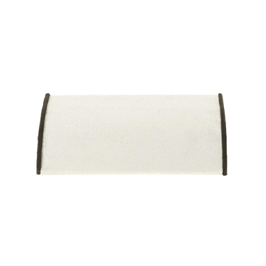 스웨이드 목걸이 진열대 베이지/브라운 소 20x12x4.5