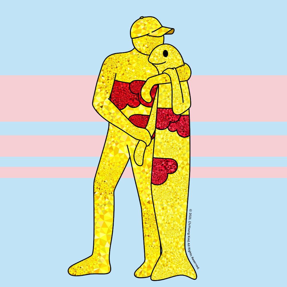 구름물고기와 구름맨 (lovers) 그림 판매