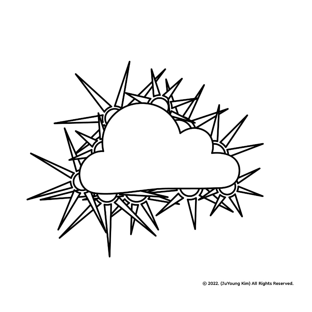cloud drawing No_31풍경화