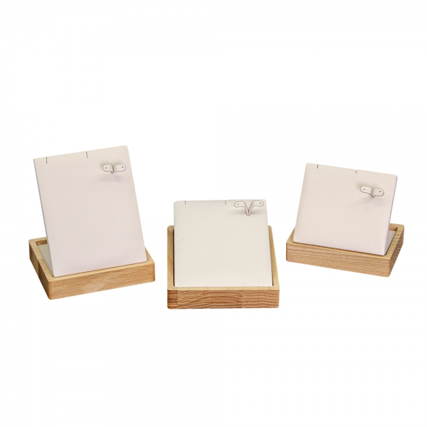 원목 경사 세트 진열대 아이보리 소 9.5x6.5x8.5