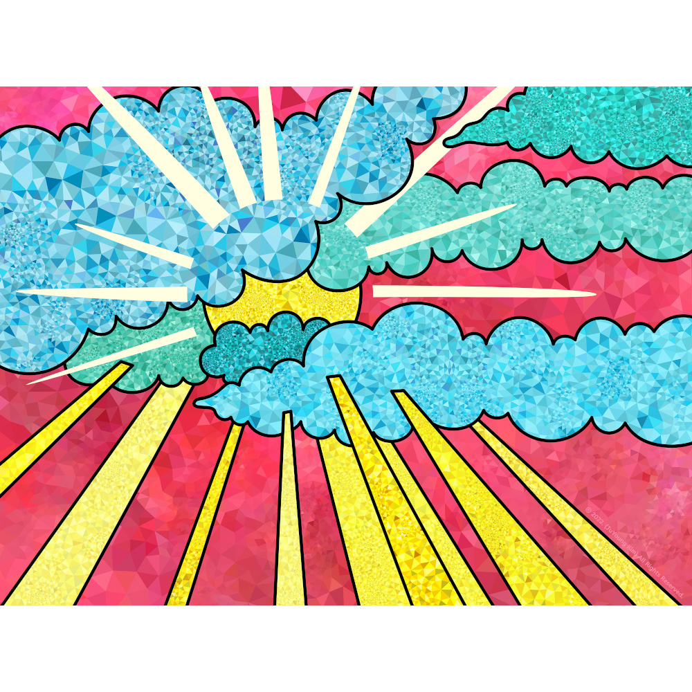 Silver Lining Ver 3 풍경화