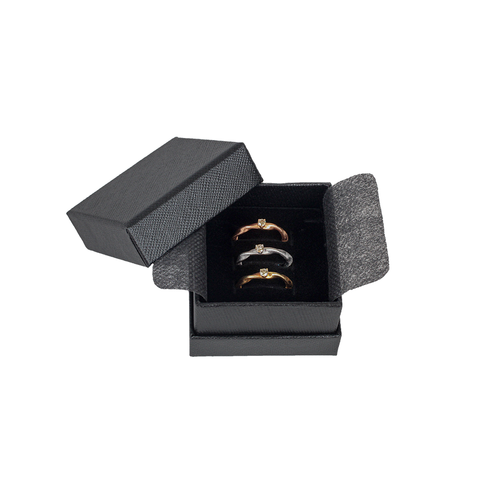 고급 투톤 주얼리 케이스 액세서리 포장 선물 상자 블랙 소 5.5x5.5x4cm 20개