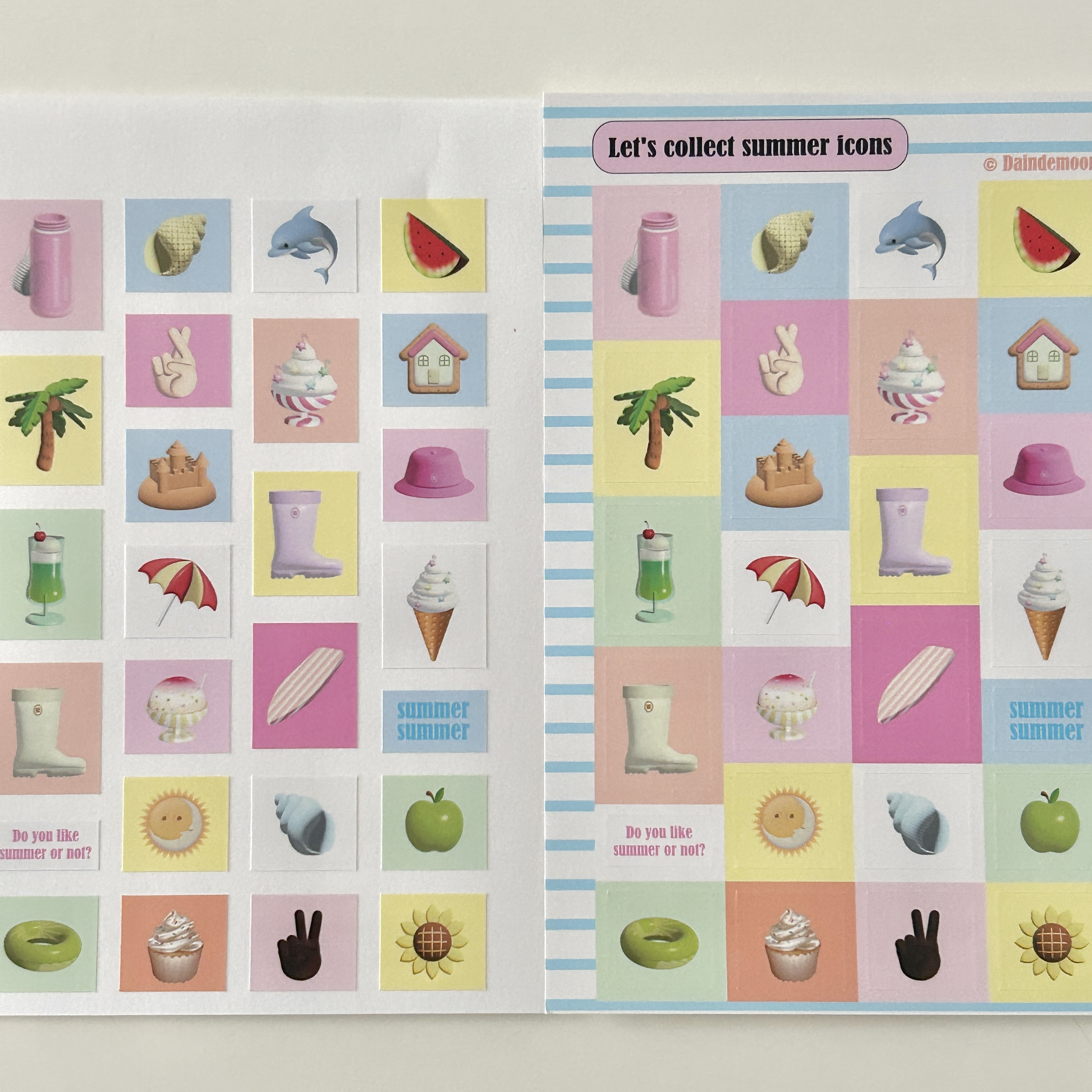 Summer sticker ver.1