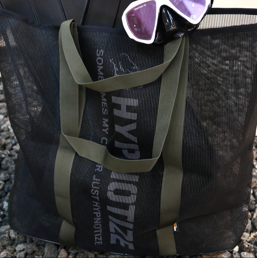 힙노타이즈 비치백 BEACH MESH BAG 메쉬백