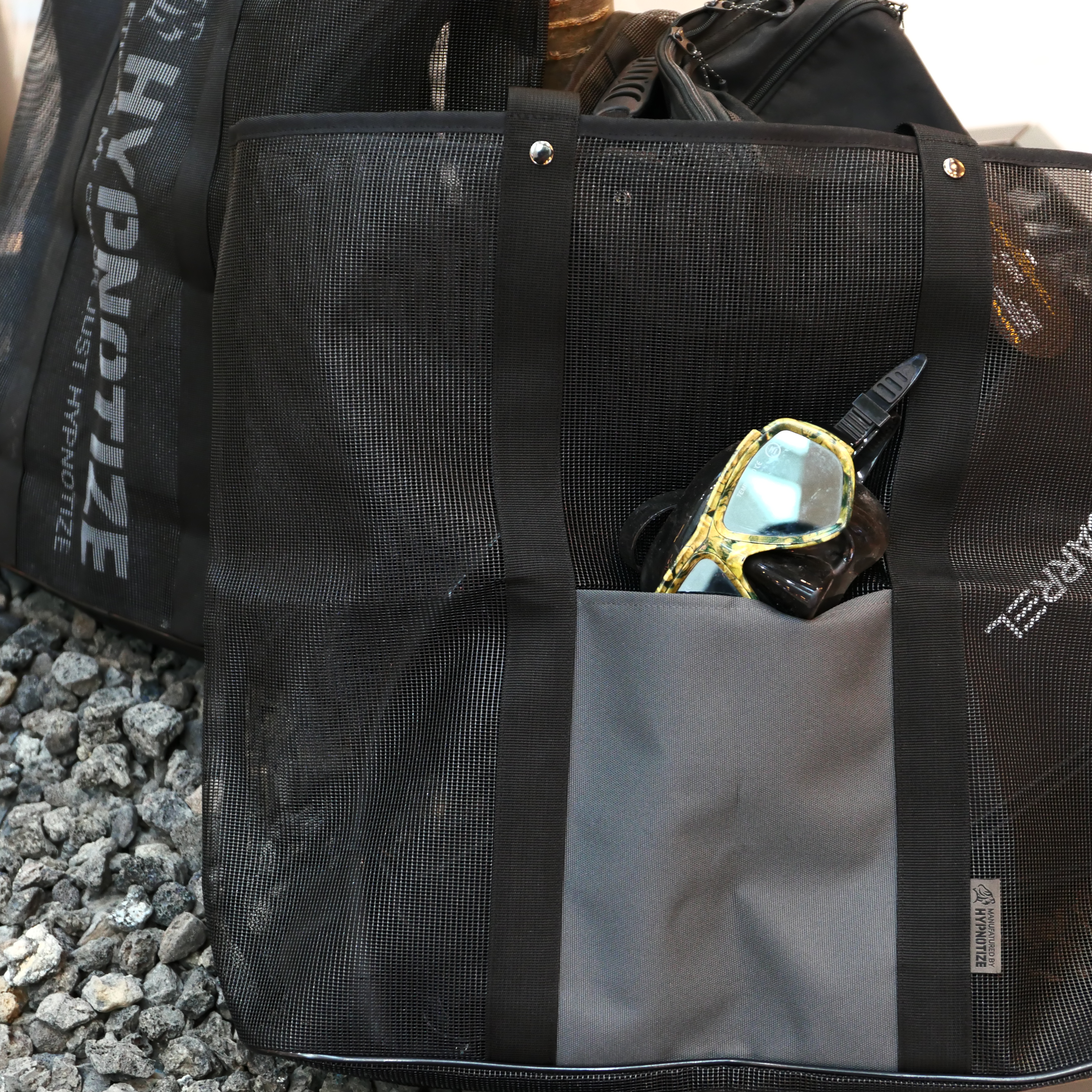 힙노타이즈 비치백 BEACH MESH BAG 메쉬백