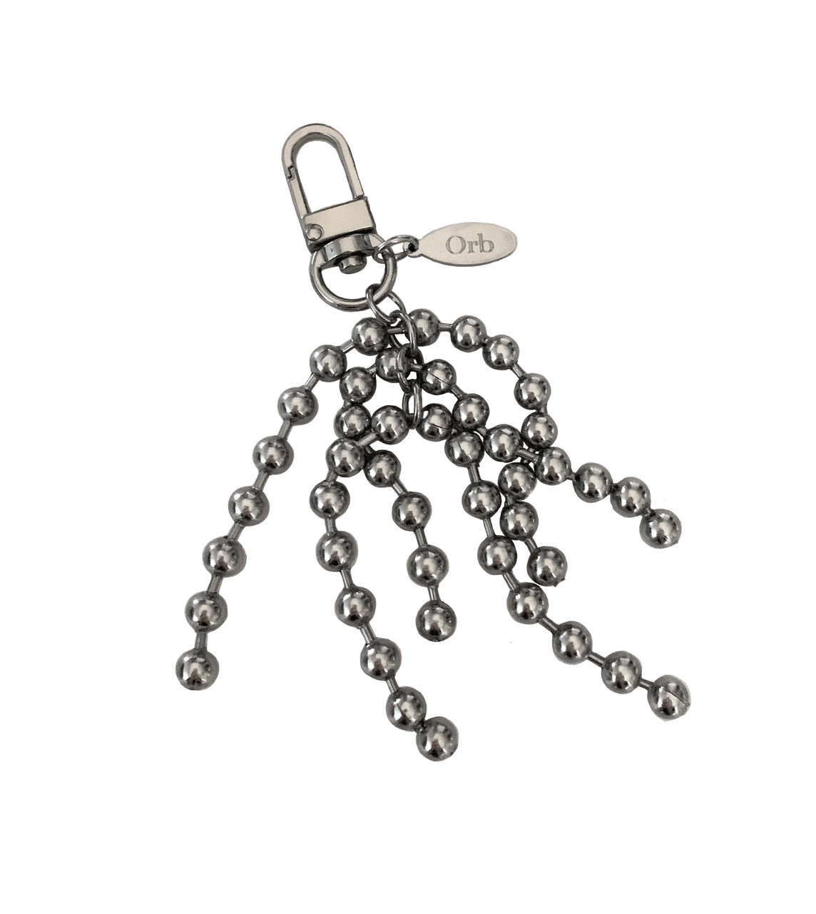 Ball n ball keyring