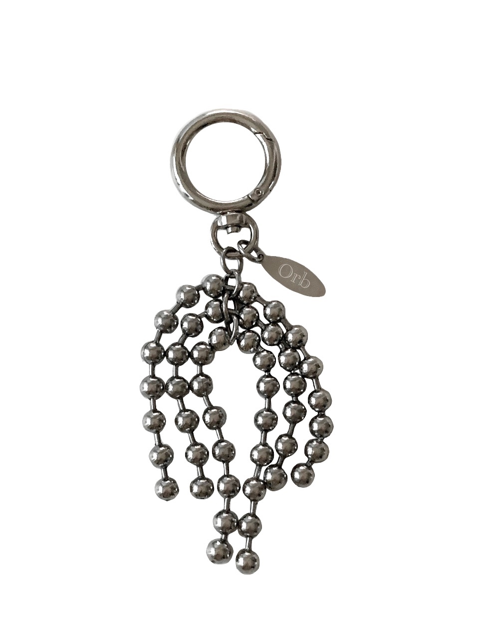 Ball n ball keyring