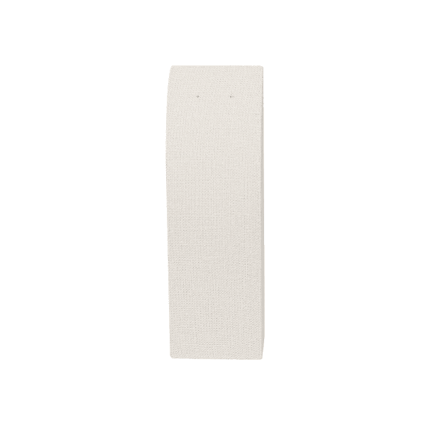 린넨 일자형 목걸이 귀걸이 세트 진열대 베이지 대 6.5x5x20