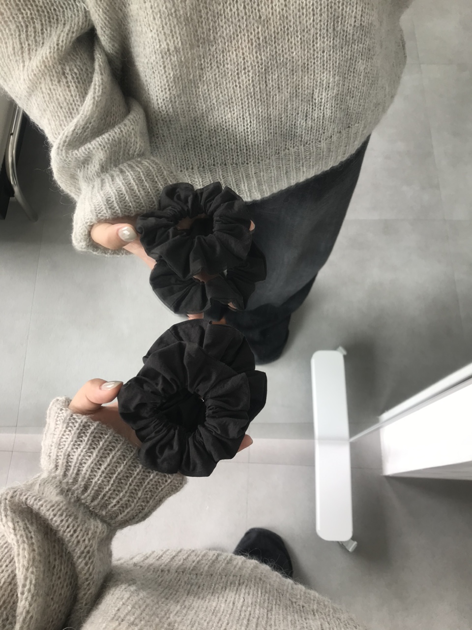 Cotton scrunchie • 5 colors !