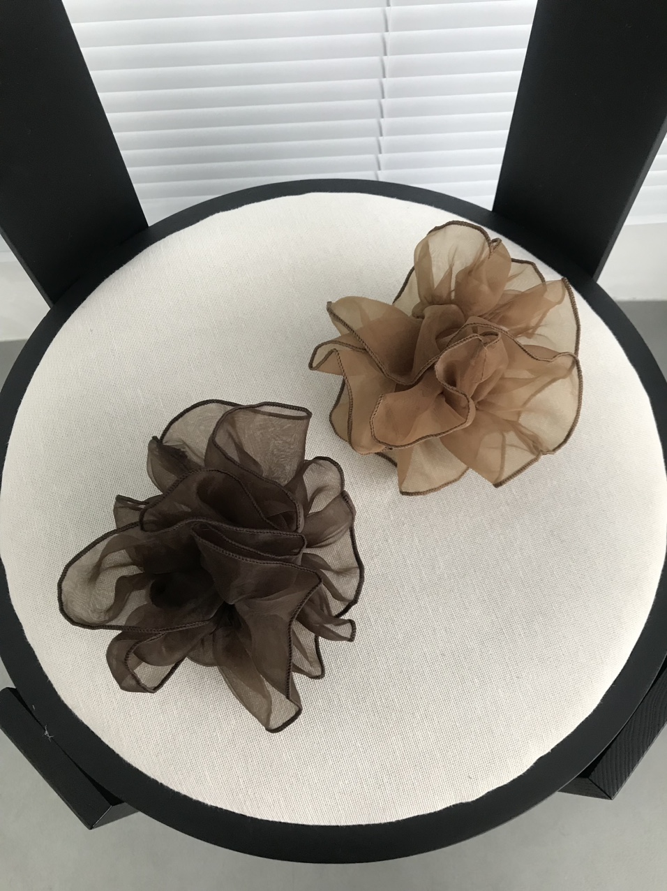 (Only Orb)(펌킨 당일) Frill big scrunchie