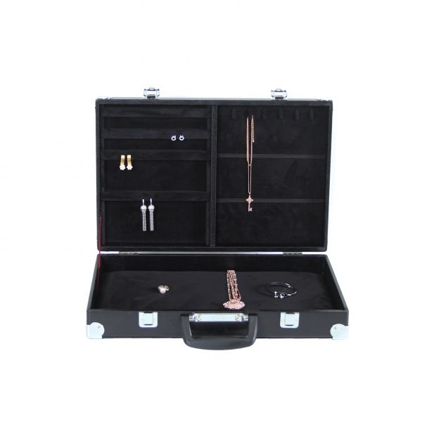고급 악세사리 진열 가방 노점 가판대 블랙 소 45x30x8.5