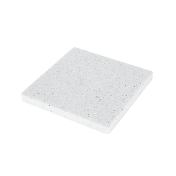 대리석 사각 다용도 진열대 화이트 대 15x15x1.5