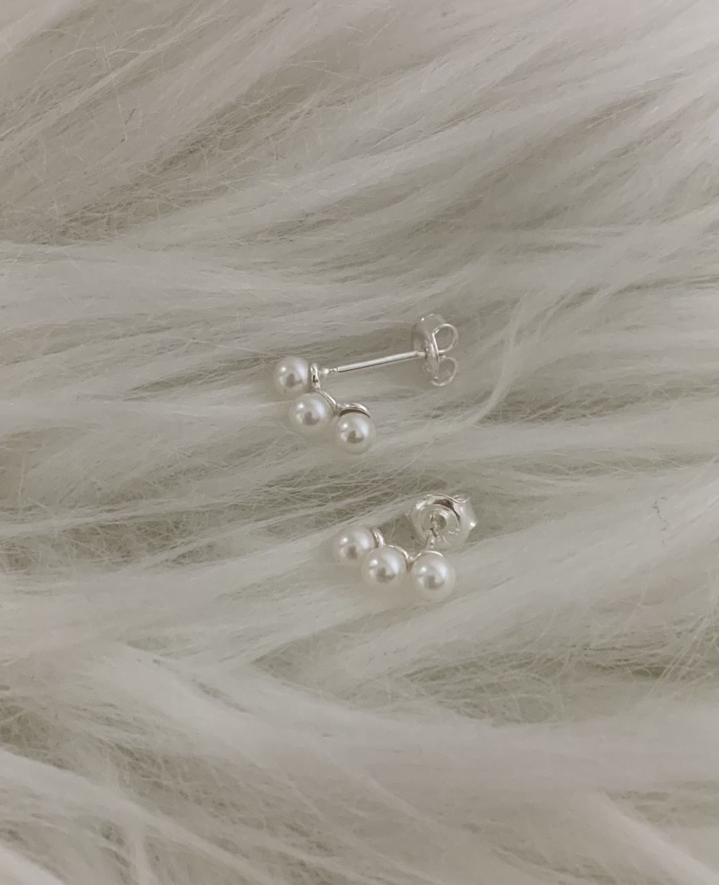 925silver • three curve earring